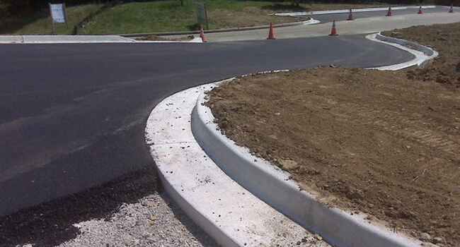 Image of concrete curb